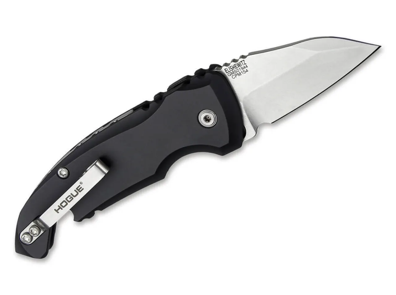 A01 Microswitch Compact Wharncliffe Black|Hogue
