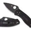 Ambitious Lightweight Black Blade Spyderedge|Spyderco Online