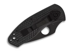 Ambitious Lightweight Black Blade Plainedge|Spyderco Best