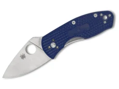 Ambitious Lightweight Cpm-S35Vn Blue Plainedge|Spyderco New