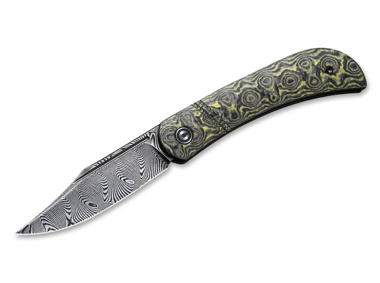 Appalachian Drifter Damascus G10 Cf Yellow|CIVIVI Sale