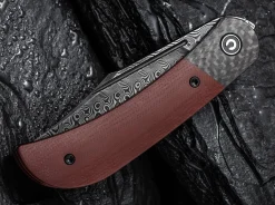 Appalachian Drifter Ii Damascus G10 Burgundy|CIVIVI Clearance
