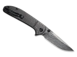Badlands Vagabonds Damascus Carbon Black|CIVIVI New