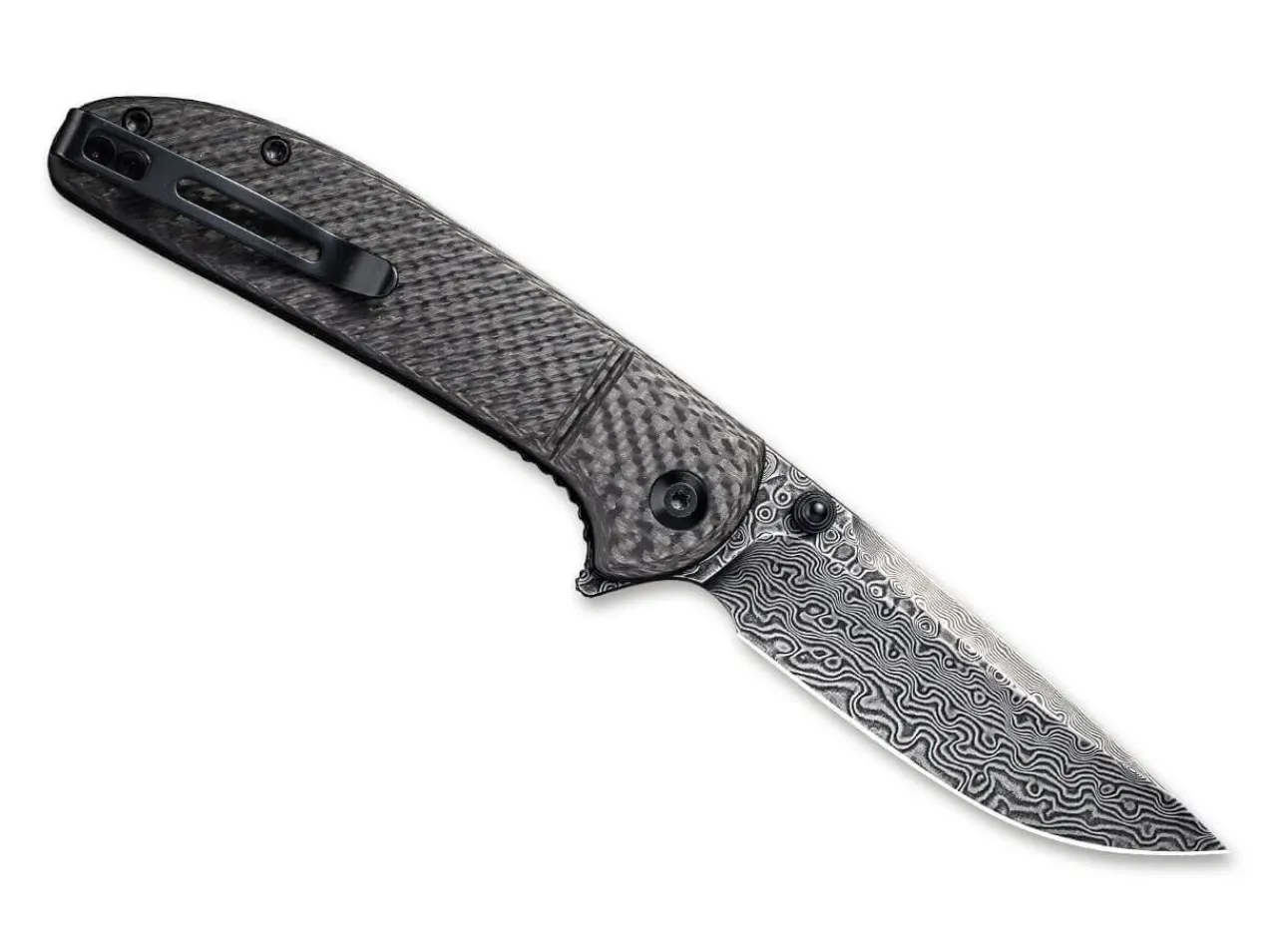 Badlands Vagabonds Damascus Carbon Black|CIVIVI Discount