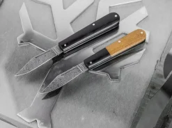 Barlow Integral Burlap Micarta Damast|Böker Manufaktur Solingen Sale