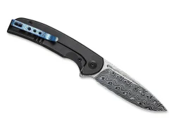 Beacon Damascus Titanium Black|WE Knife Discount