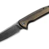 Brigand Damascus Brass Black|CIVIVI