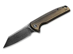Brigand Damascus Brass Black|CIVIVI