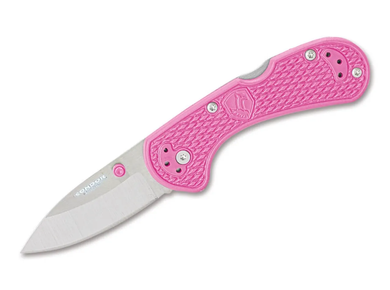 Cadejo Drop Point Folder Pink|Condor Discount