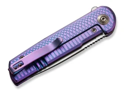 Charith Ripple Titanium Purple Ltd|WE Knife New