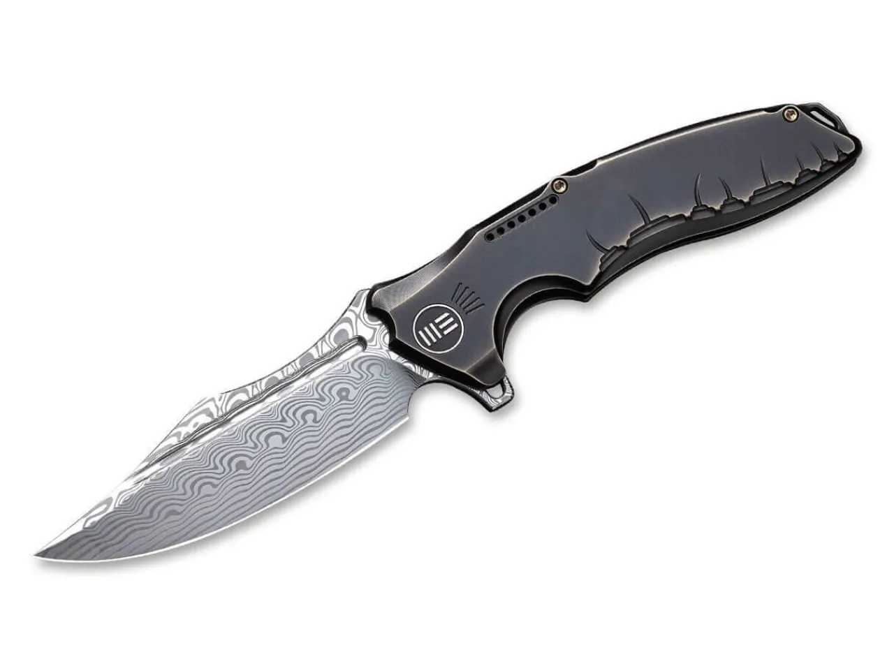 Chimera Damast Titan Bronze|WE Knife Best