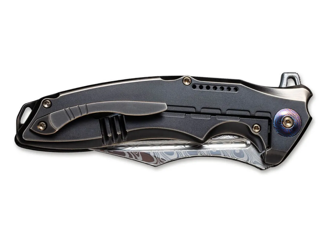 Chimera Damast Titan Bronze|WE Knife Best