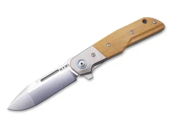 Clap Micarta Brown Titanium Bolster|MKM Sale