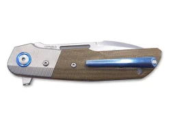 Clap Micarta Green Titanium Bolster|MKM Outlet