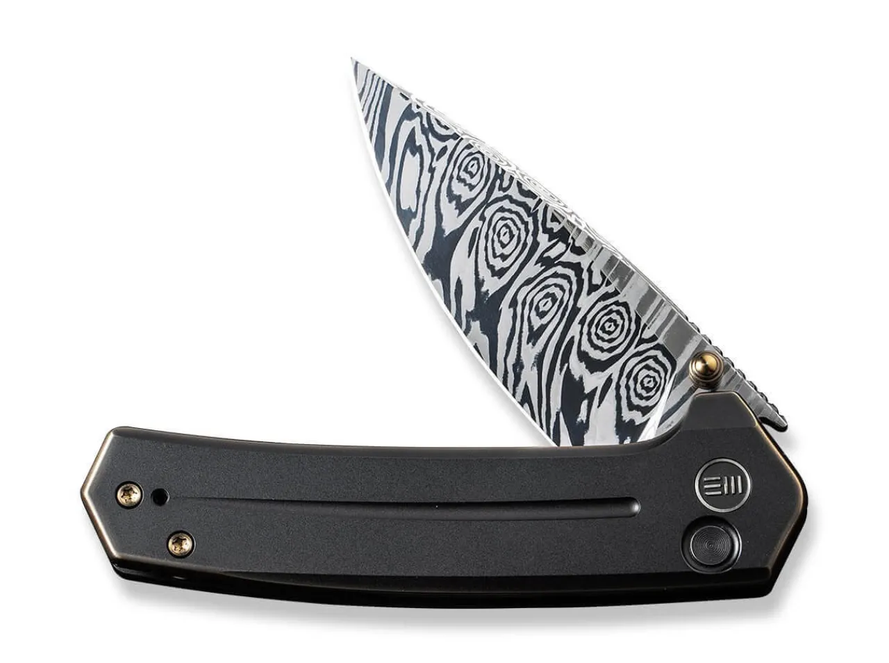 Culex Titanium Bronze Damascus|WE Knife New