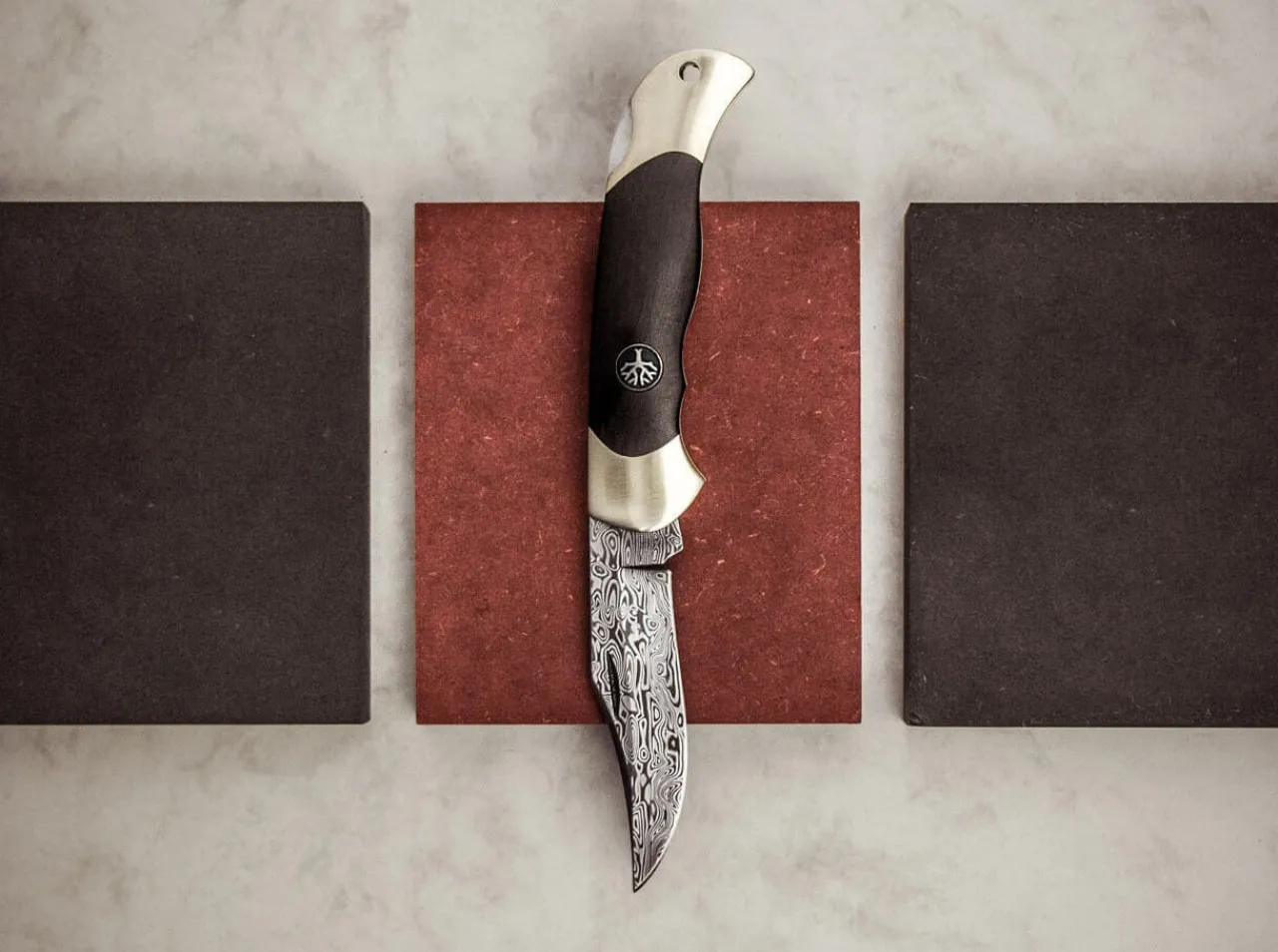 Damast Jahresmesser 2019|Böker Manufaktur Solingen Sale