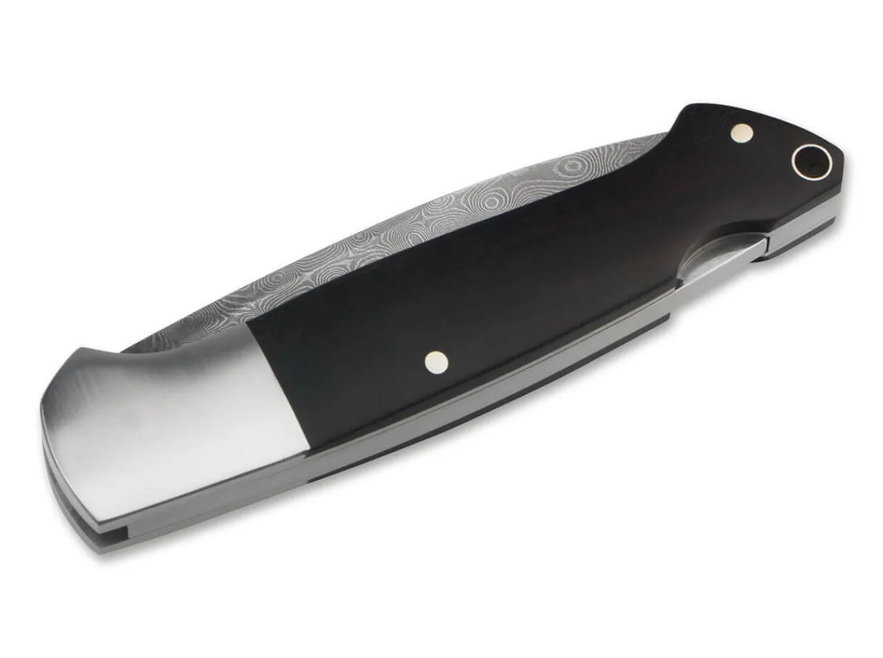 Davis Classic Hunter Steam Engine Damascus Grenadill|Böker Manufaktur Solingen Clearance