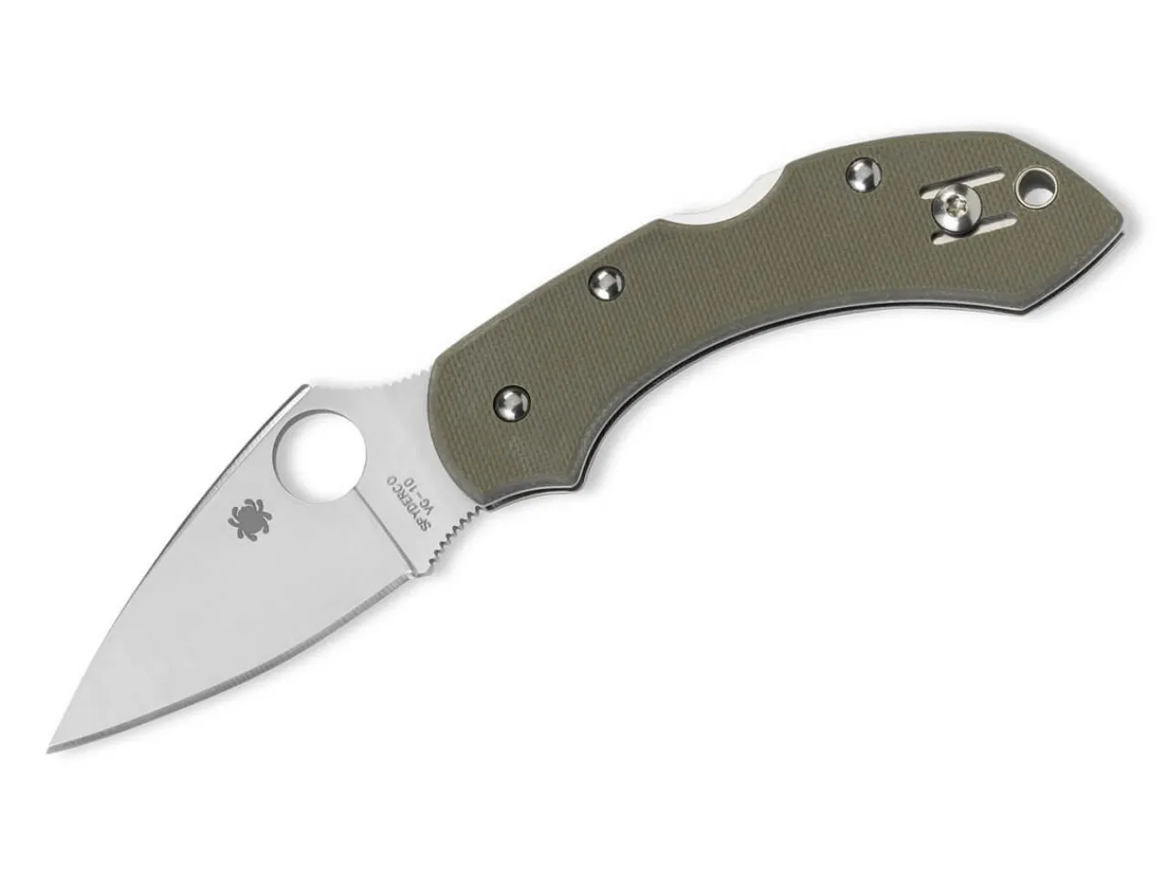 Dragonfly G10 Foliage Green|Spyderco Best