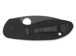 Efficient Black Plain|Spyderco