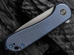 Elementum Titanium Blue|WE Knife Outlet