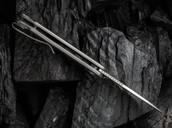 Elementum Titanium Silver|WE Knife Outlet