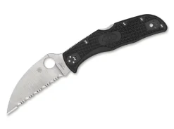 Endela Lightweight Spyderedge Wharncliffe Black|Spyderco Online