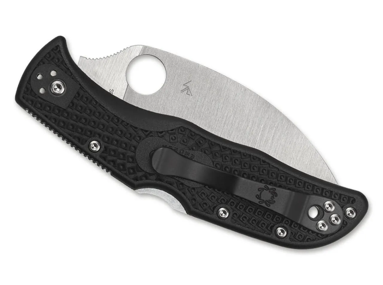 Endela Lightweight Spyderedge Wharncliffe Black|Spyderco Online