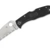 Endela Lightweight Spyderedge Wharncliffe Black|Spyderco New