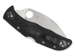 Endela Lightweight Wharncliffe Black|Spyderco New