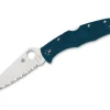 Endura 4 Lightweight K390 Serrated Blue|Spyderco