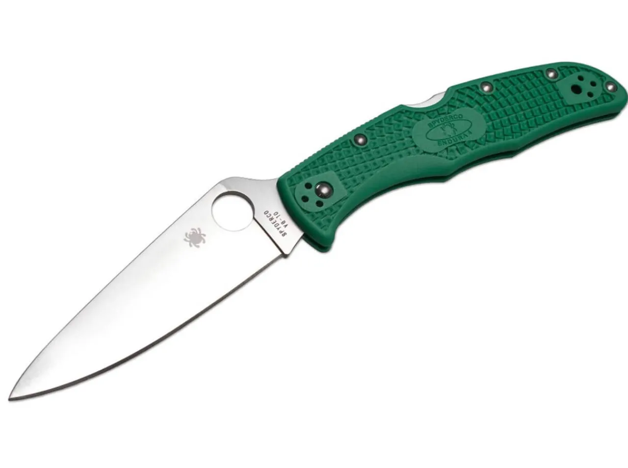 Endura Flat Ground Grun|Spyderco Clearance