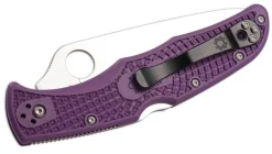 Endura Flat Ground Violett|Spyderco