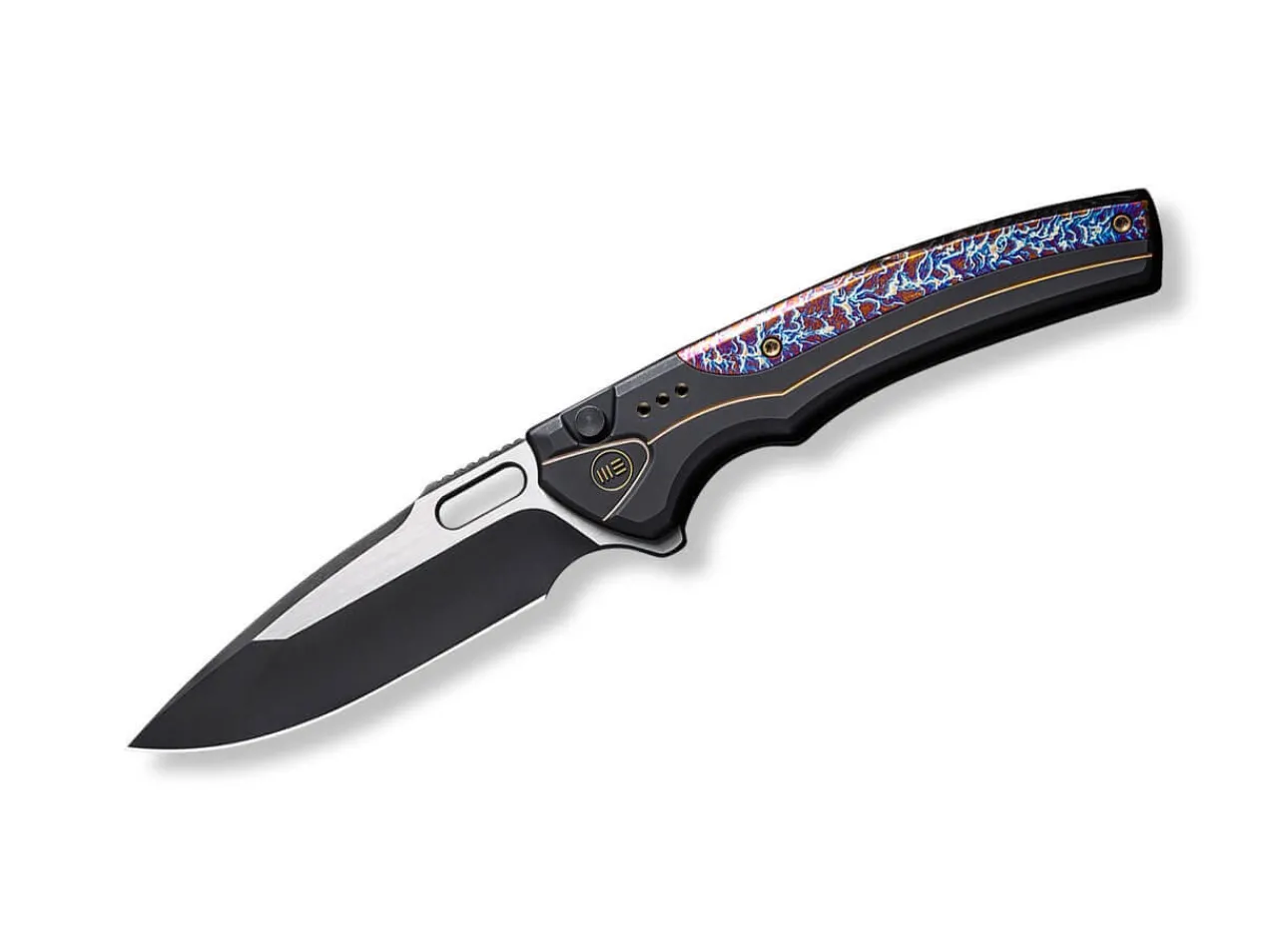 Exciton Black Flamed Titanium Ltd|WE Knife Clearance