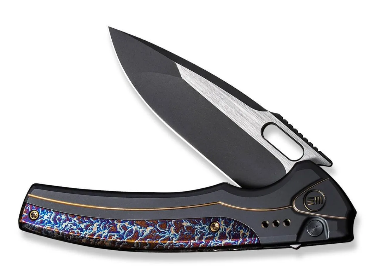 Exciton Black Flamed Titanium Ltd|WE Knife Clearance