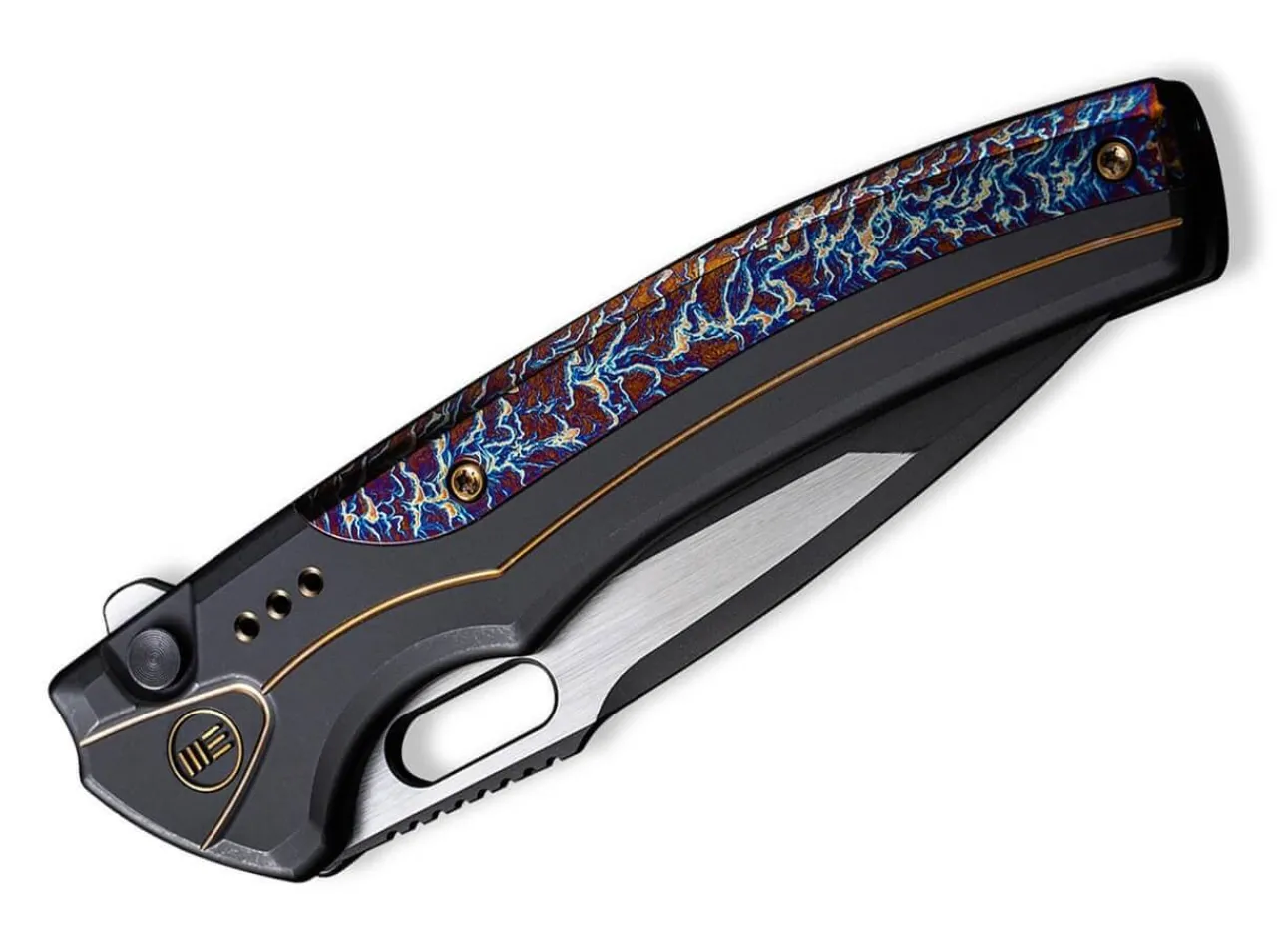 Exciton Black Flamed Titanium Ltd|WE Knife Clearance