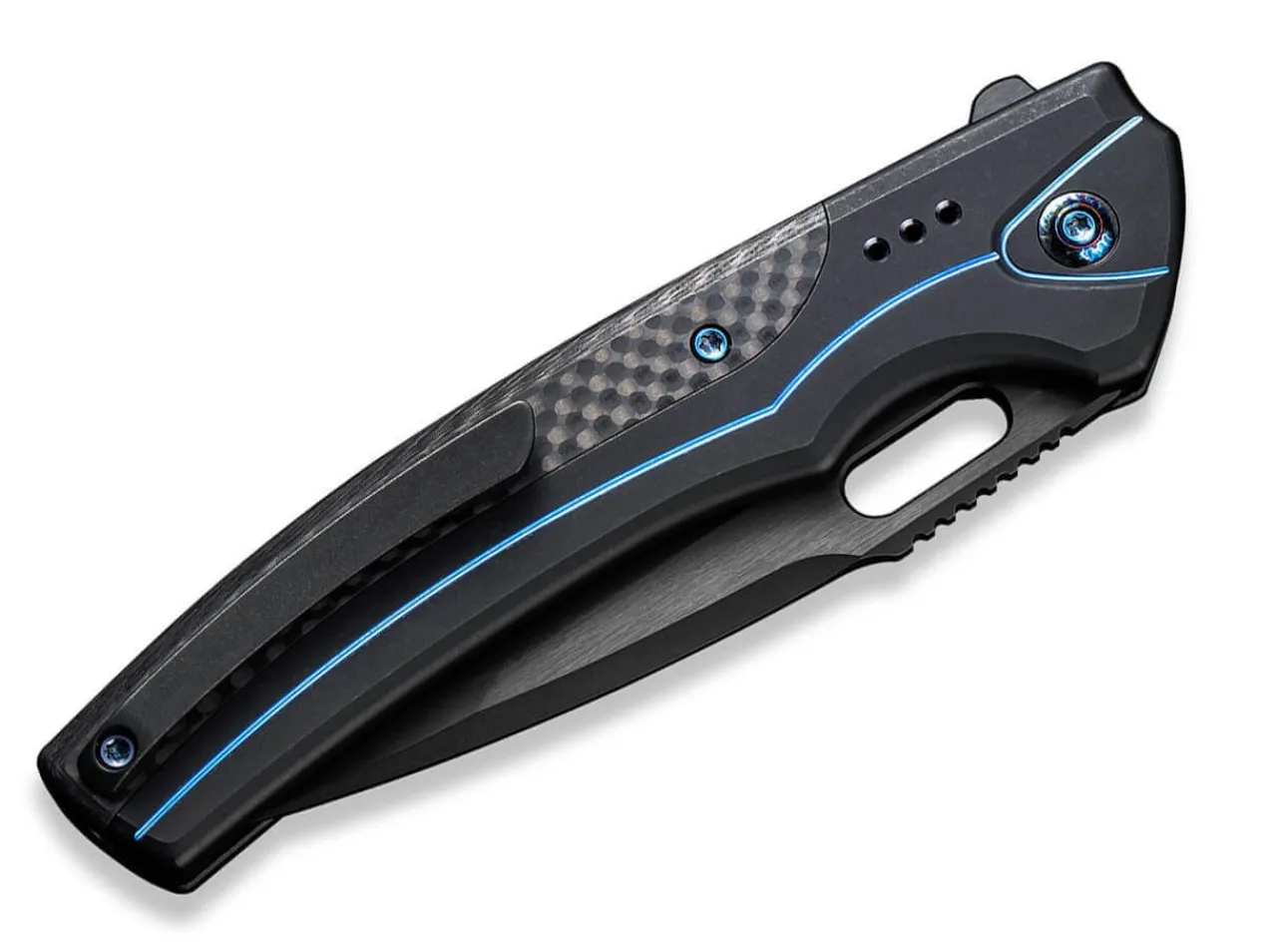Exciton Titanium Cf Black & Blue Ltd|WE Knife Online