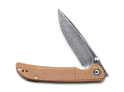 Imperium Damascus Micarta Brown|CIVIVI New