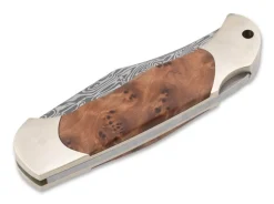 Junior Scout Curly Birch Brown Damascus|Böker Manufaktur Solingen Online