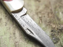 Junior Scout Curly Birch Red Damascus|Böker Manufaktur Solingen Sale