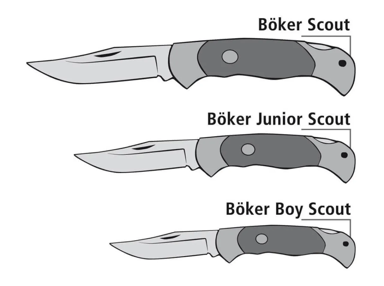 Junior Scout Spearpoint Stag Damascus|Böker Manufaktur Solingen Hot