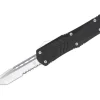 Large Black Fs-X Tanto Serrated|CobraTec Best