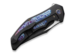 Magnetron Black Flamed Titanium|WE Knife New