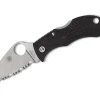 Manbug Leaf Frn Black Spyderedge|Spyderco