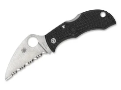 Manbug Wharncliffe Black Spyderedge|Spyderco Hot
