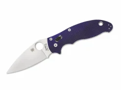 Manix 2 Plain Dark Blue|Spyderco Discount