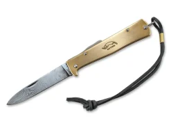Mercator Knife Brass Damascus|Otter New