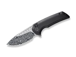 Mini Malice Titanium Black Damascus|WE Knife Best