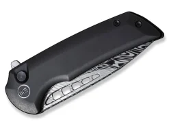 Mini Malice Titanium Black Damascus|WE Knife Best