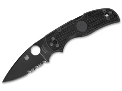 Native 5 All Black Combination|Spyderco Discount