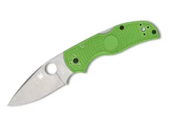 Native 5 Salt Green Lc200N Plainedge|Spyderco Best